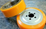 5 inch massief polyurethaan wiel